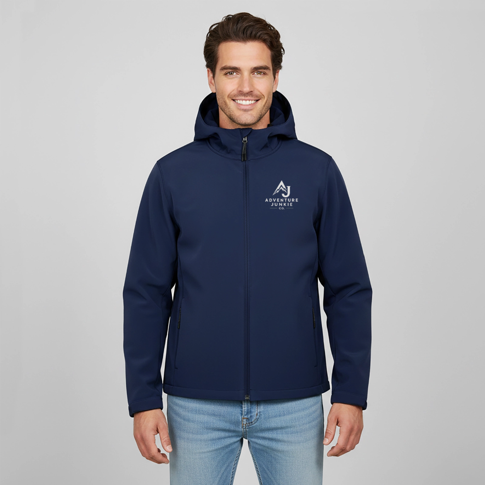 Men’s Recycled Softshell Jacket - navy