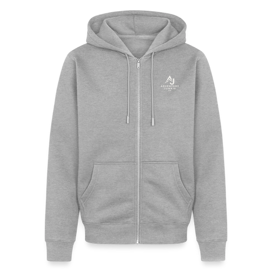 Premium Hooded Jacket - heather grey