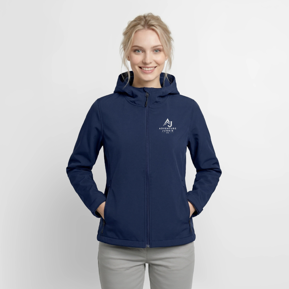 Women’s Recycled Softshell Jacket - navy