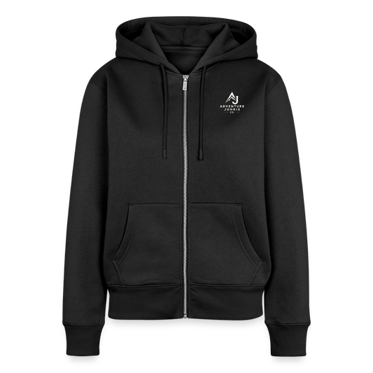 Women's Premium Hooded Jacket - black