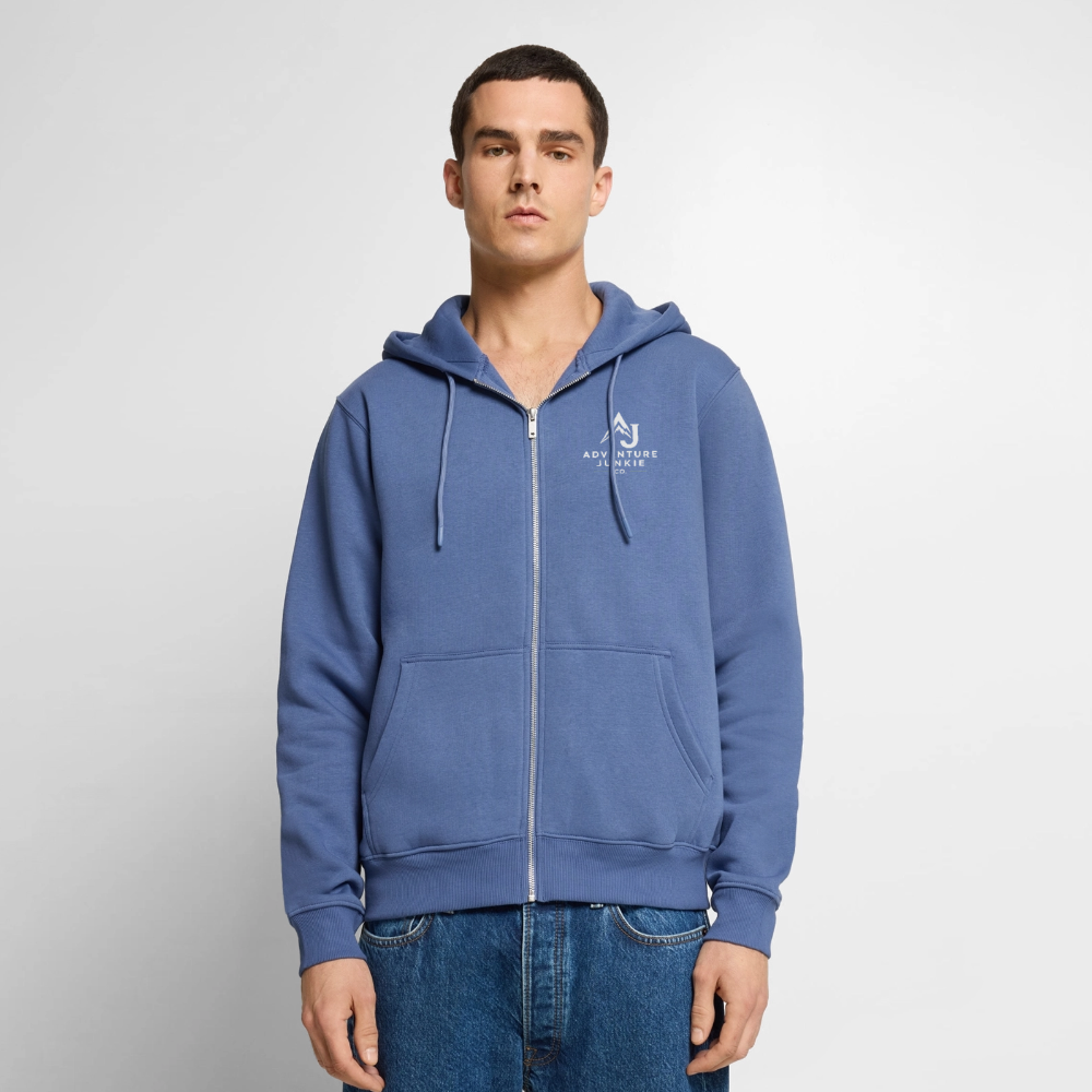Premium Hooded Jacket - stone blue