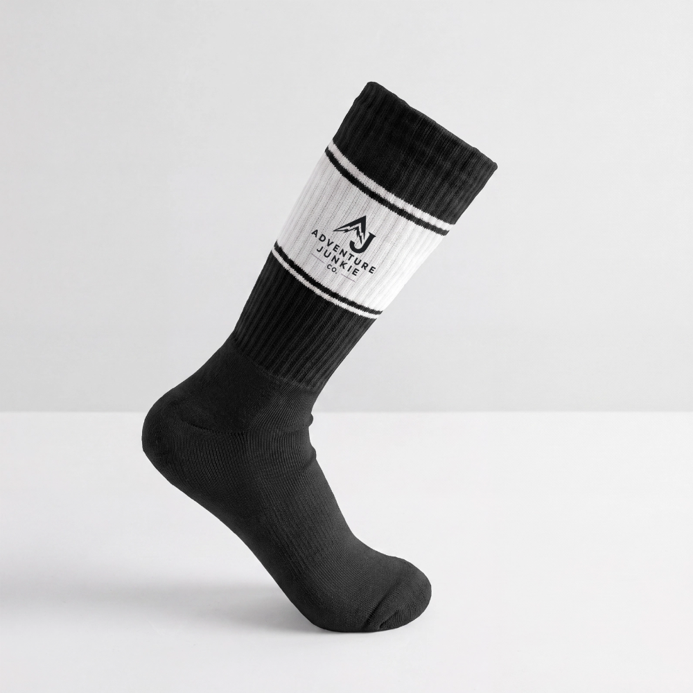 Coloured Tennis Socks - white/black