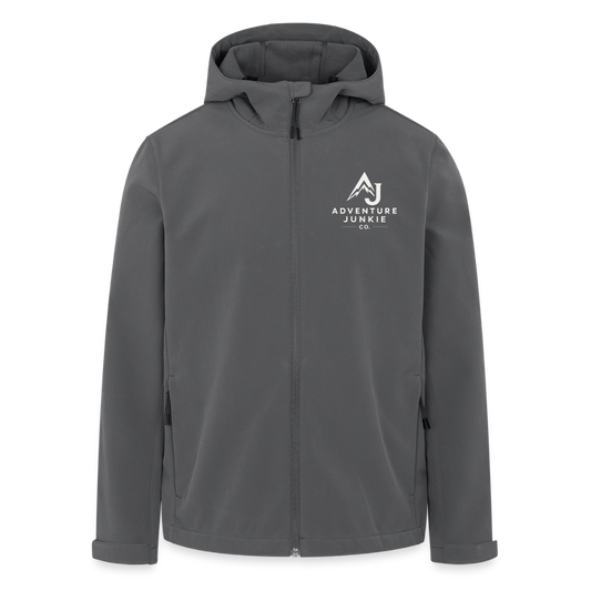 Men’s Recycled Softshell Jacket - anthracite