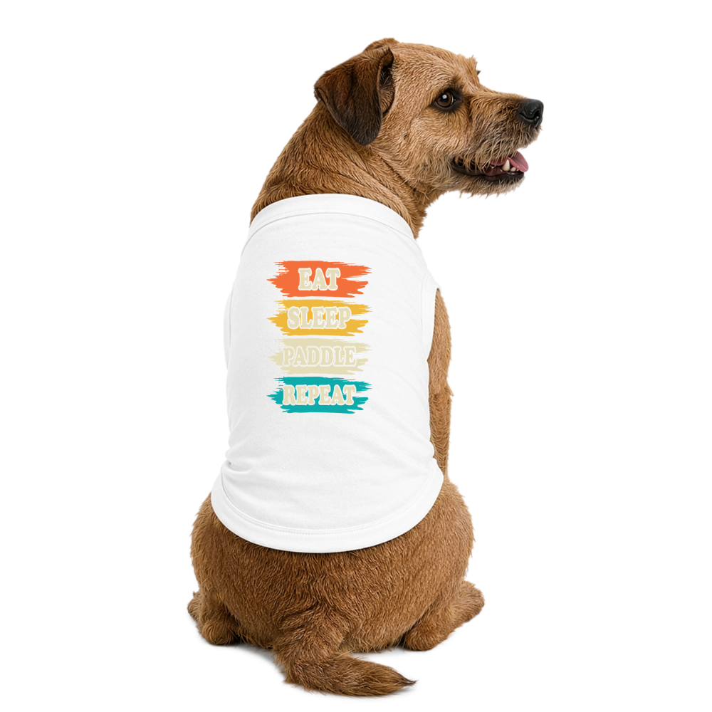 Premium  Dog T-Shirt - white