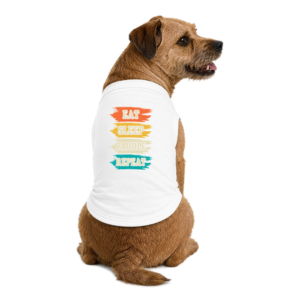 Premium  Dog T-Shirt - white
