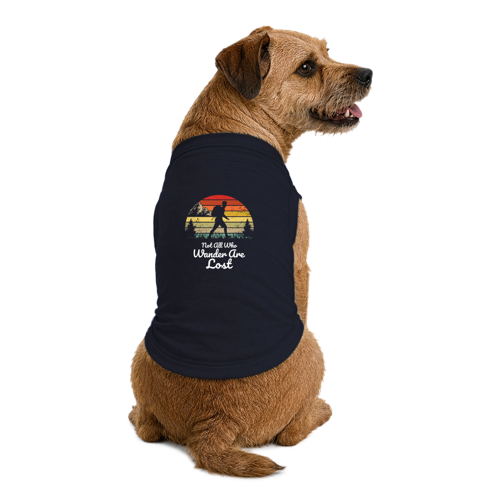 Premium  Dog T-Shirt - navy