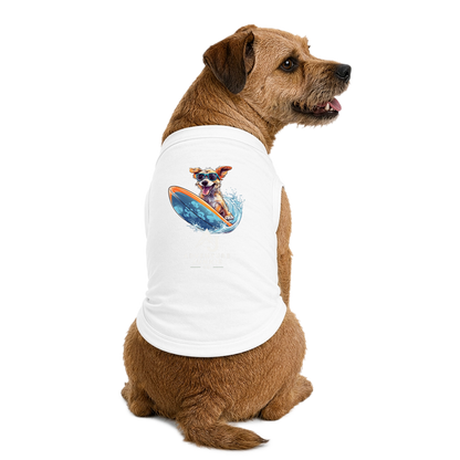 Premium Dog T-Shirt - white