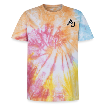 Premium Tie-Dye T-Shirt - Rainbow Spiral