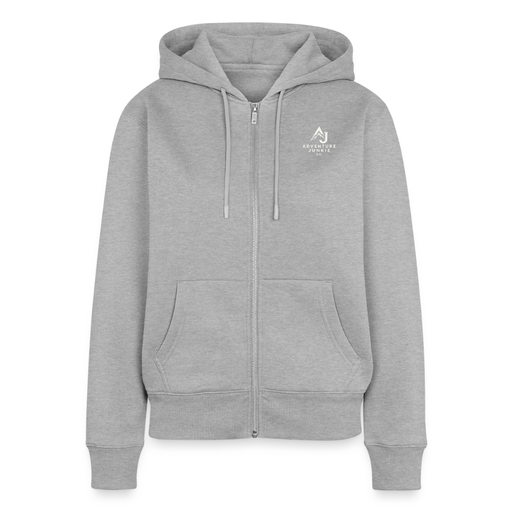 Women's Premium Hooded Jacket - heather grey