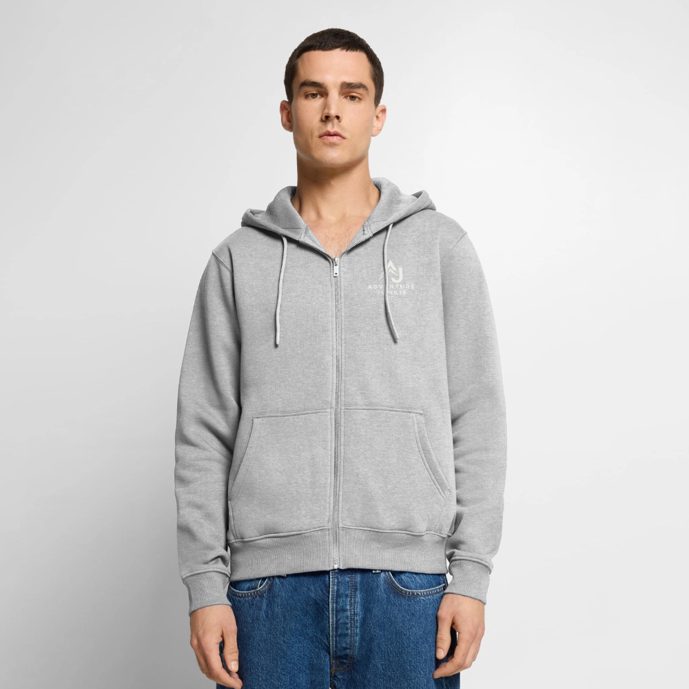 Premium Hooded Jacket - heather grey