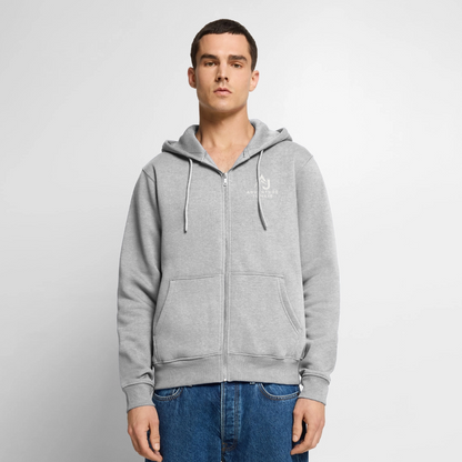 Premium Hooded Jacket - heather grey