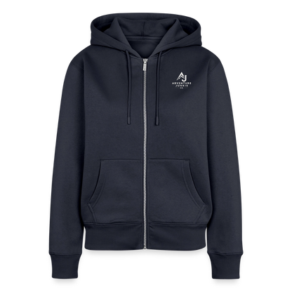Women's Premium Hooded Jacket - navy