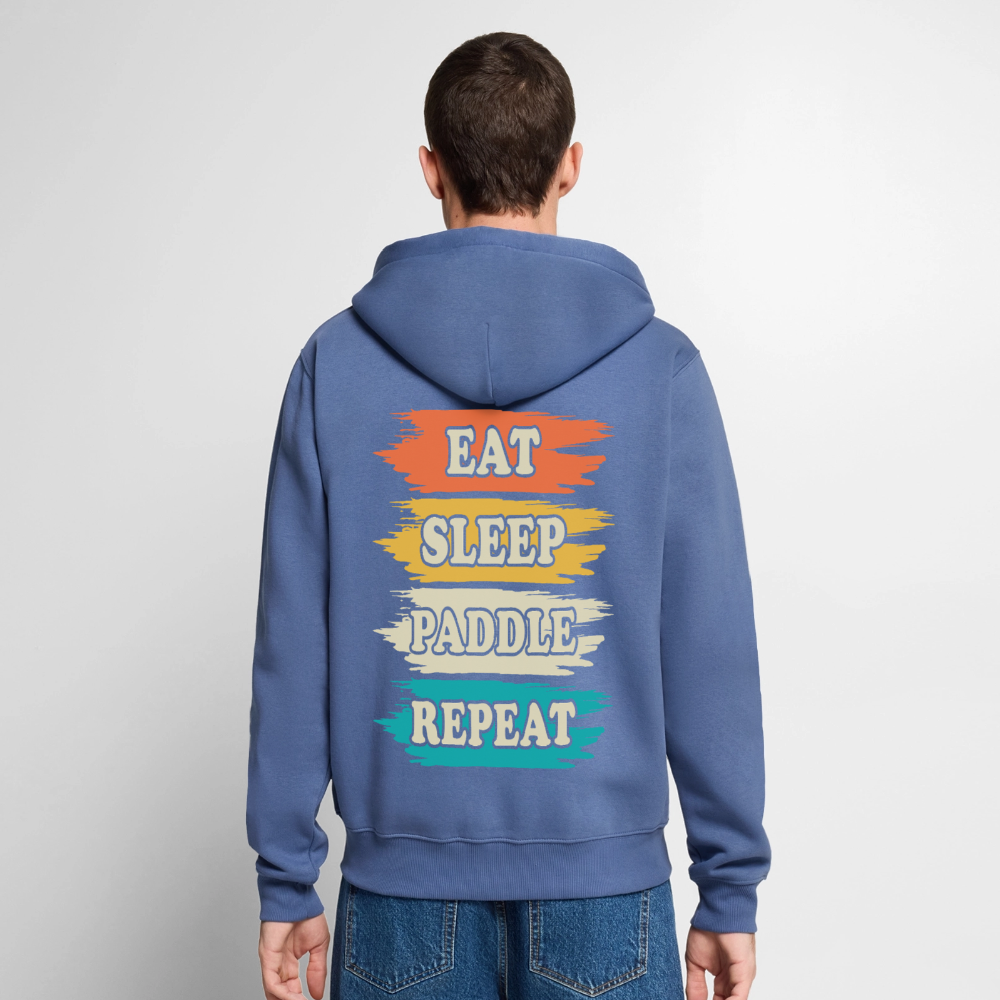 Premium Hooded Jacket - stone blue