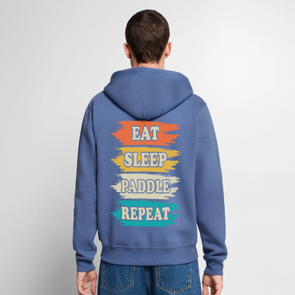 Premium Hooded Jacket - stone blue