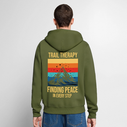 Premium Hooded Jacket - khaki