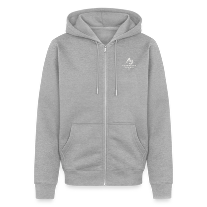 Premium Hooded Jacket - heather grey