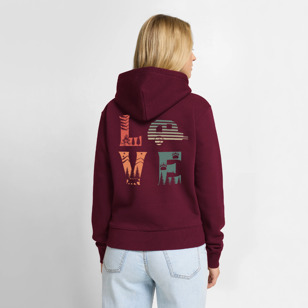 Women’s Premium Hoodie - burgundy