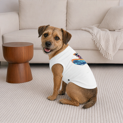 Premium Dog T-Shirt - white