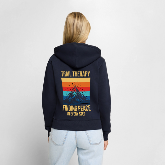 Women's Premium Hooded Jacket - navy