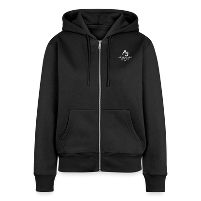 Women's Premium Hooded Jacket - black