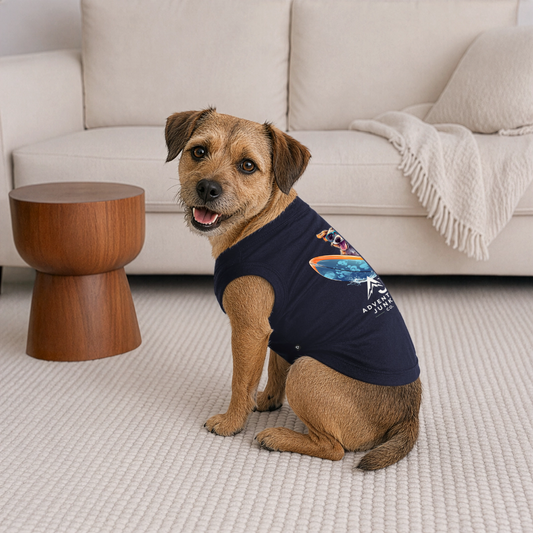Premium Dog T-Shirt - navy