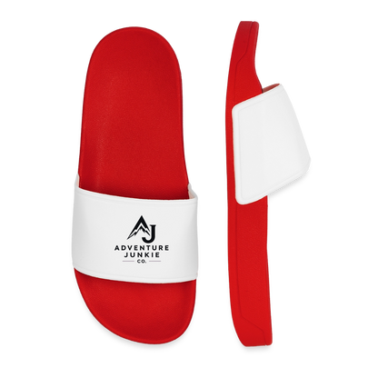 Men’s Pool Sliders - red