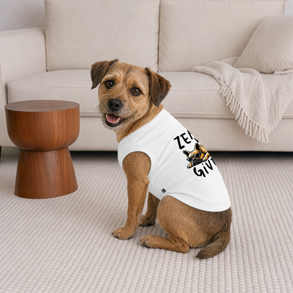 Premium  Dog T-Shirt - white