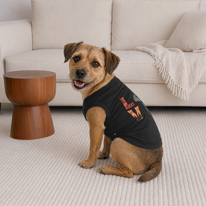 Premium  Dog T-Shirt - black