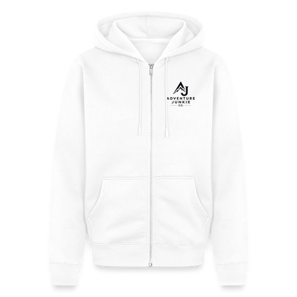 Premium Hooded Jacket - white