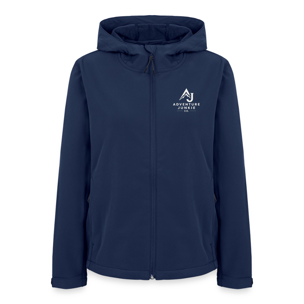 Women’s Recycled Softshell Jacket - navy