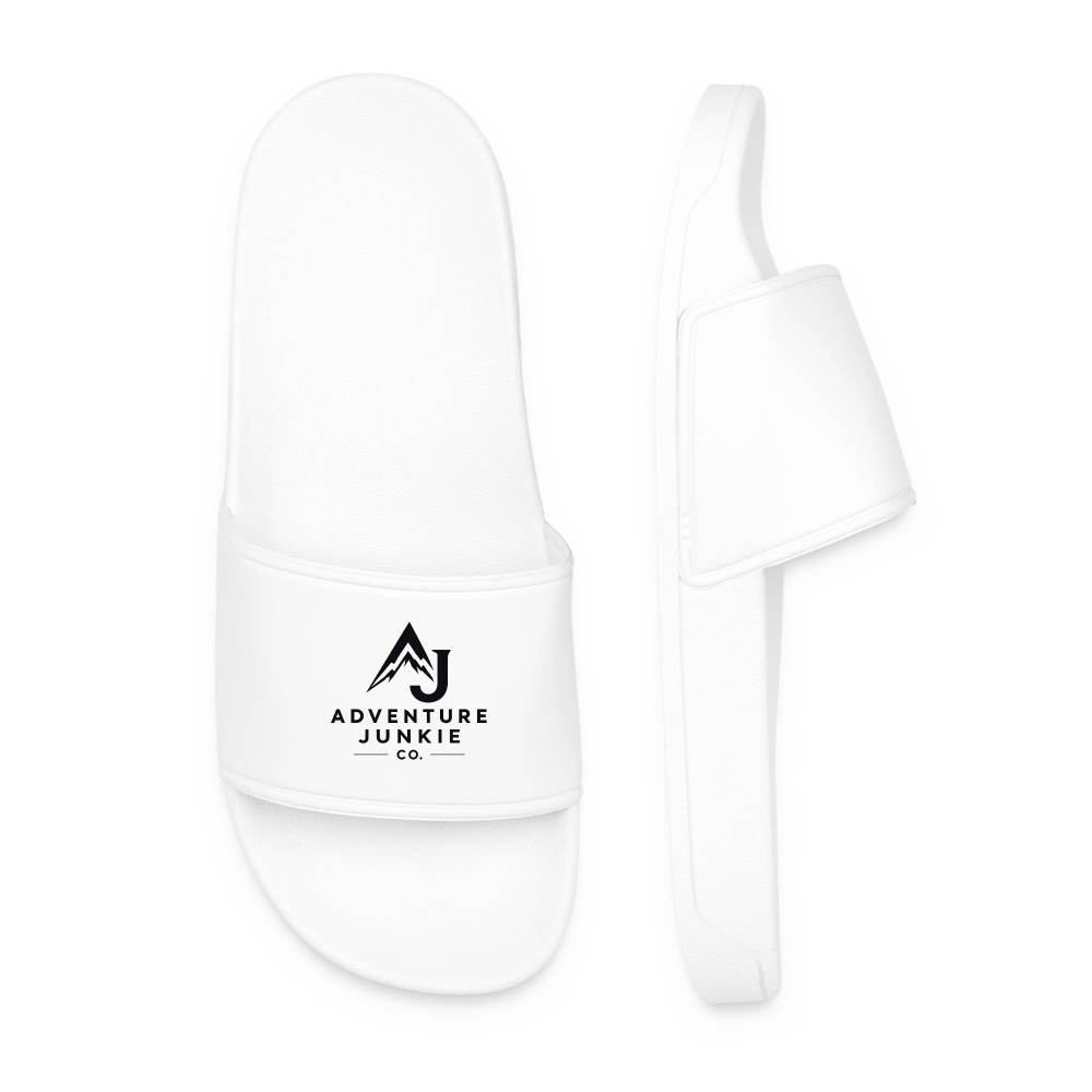 Men’s Pool Sliders - white