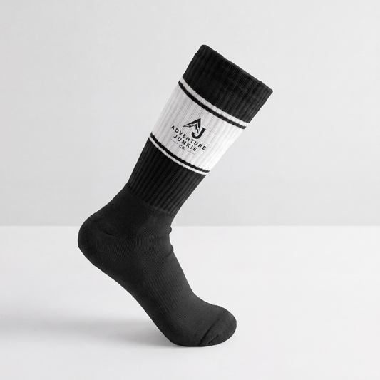 Coloured Tennis Socks - white/black