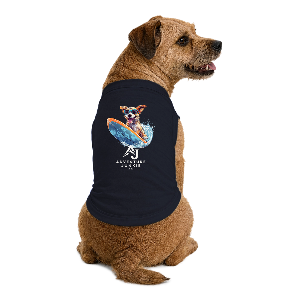 Premium Dog T-Shirt - navy
