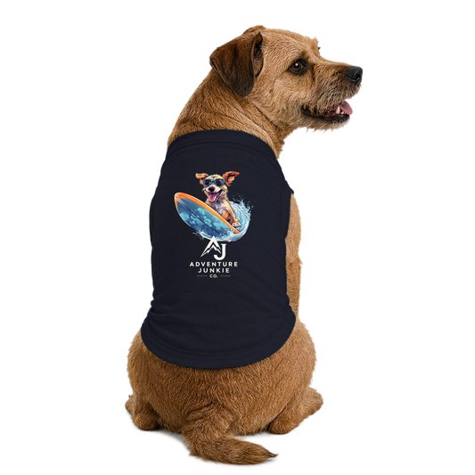 Premium Dog T-Shirt - navy