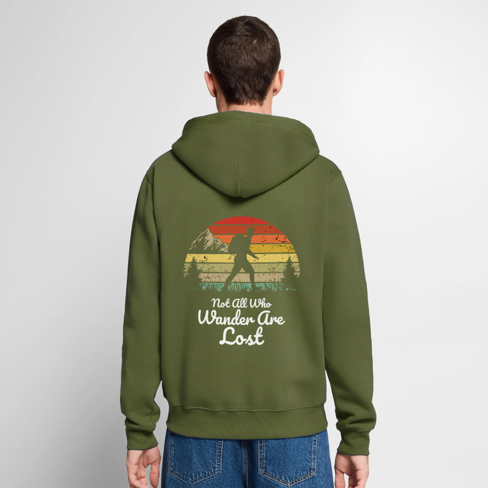 Premium Hooded Jacket - khaki