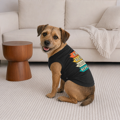 Premium  Dog T-Shirt - black