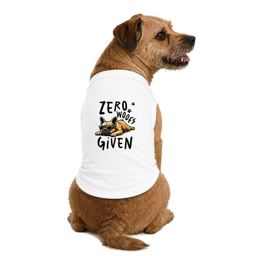 Premium  Dog T-Shirt - white