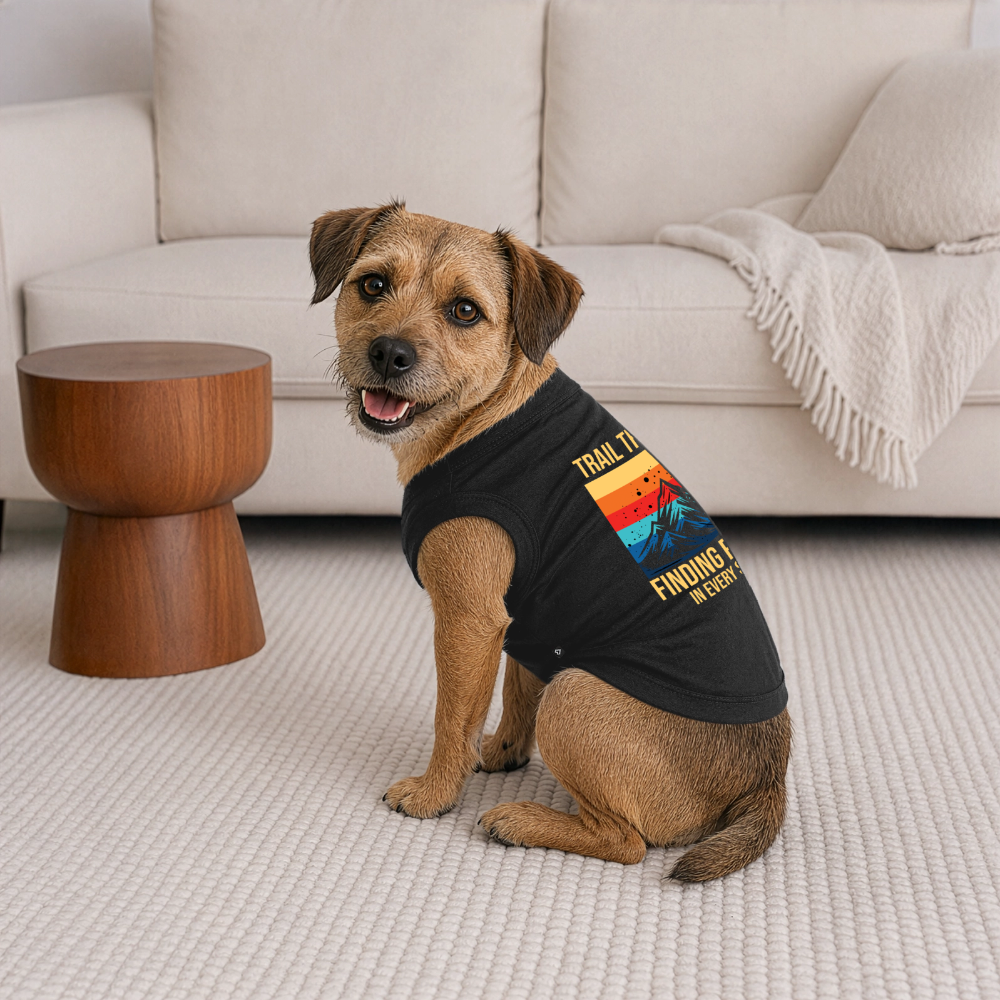 Premium  Dog T-Shirt - black