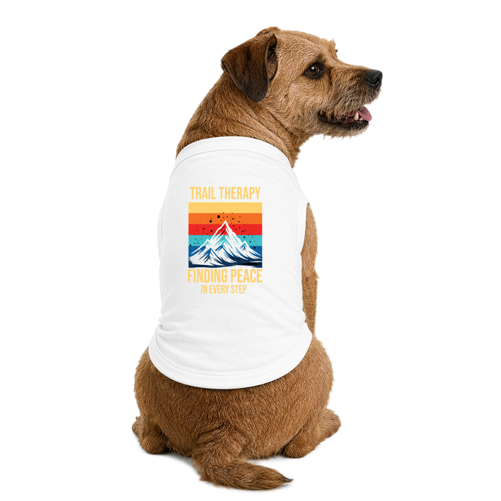 Premium  Dog T-Shirt - white