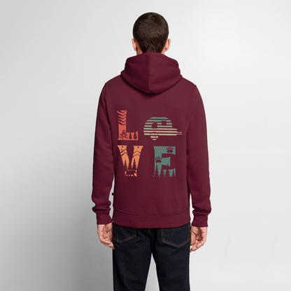 Men’s Premium Hoodie - burgundy