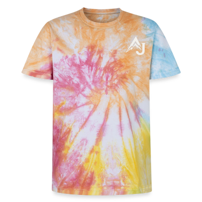 Premium Tie-Dye T-Shirt - Rainbow Spiral