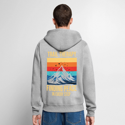 Premium Hooded Jacket - heather grey