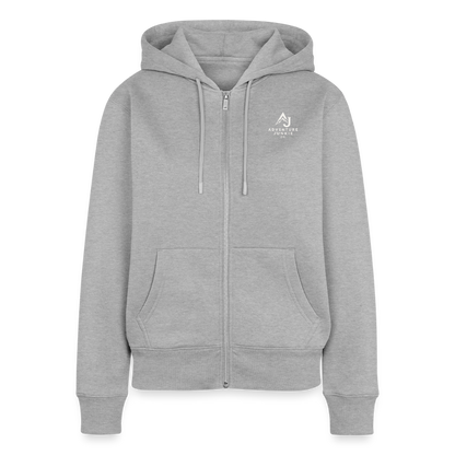 Women's Premium Hooded Jacket - heather grey