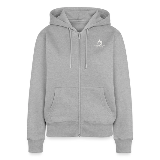Women's Premium Hooded Jacket - heather grey