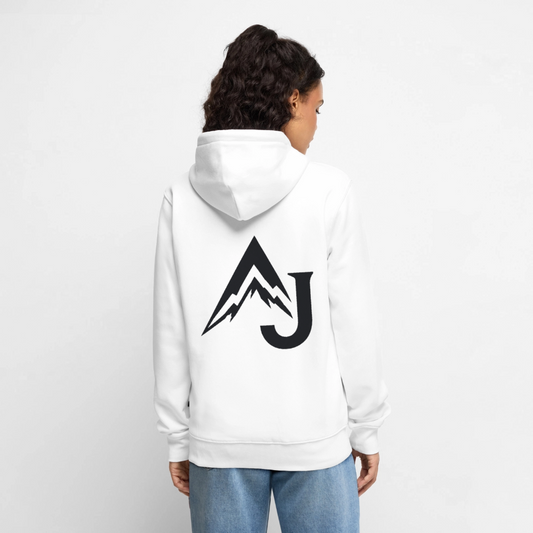 Premium Hooded Jacket - white