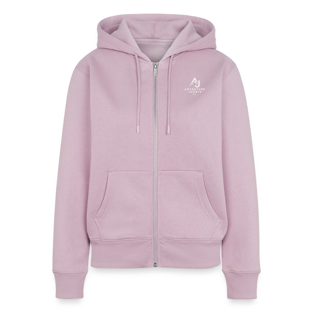 Women's Premium Hooded Jacket - dusky pink