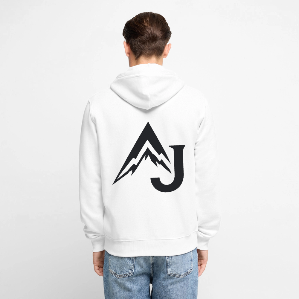 Premium Hooded Jacket - white