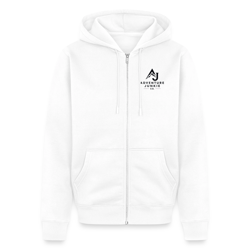 Premium Hooded Jacket - white