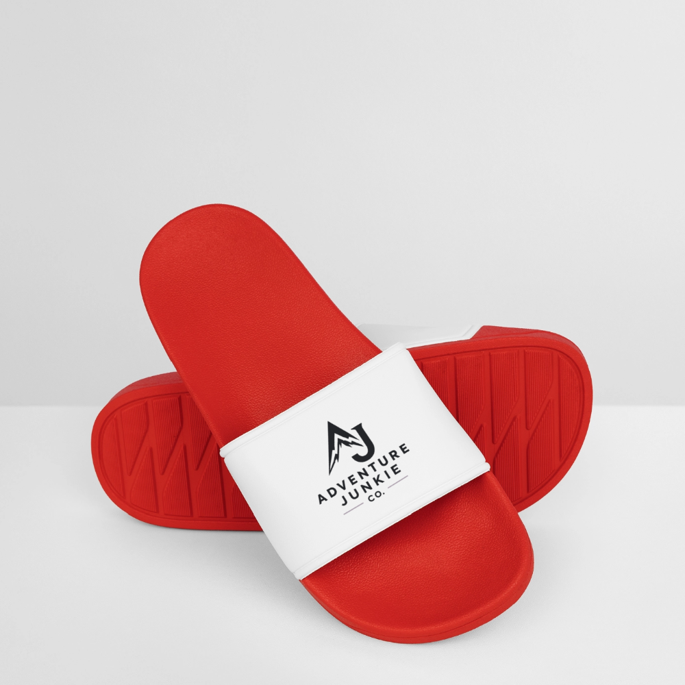 Men’s Pool Sliders - red
