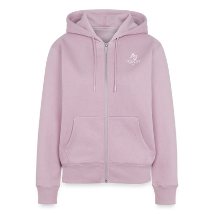 Women's Premium Hooded Jacket - dusky pink